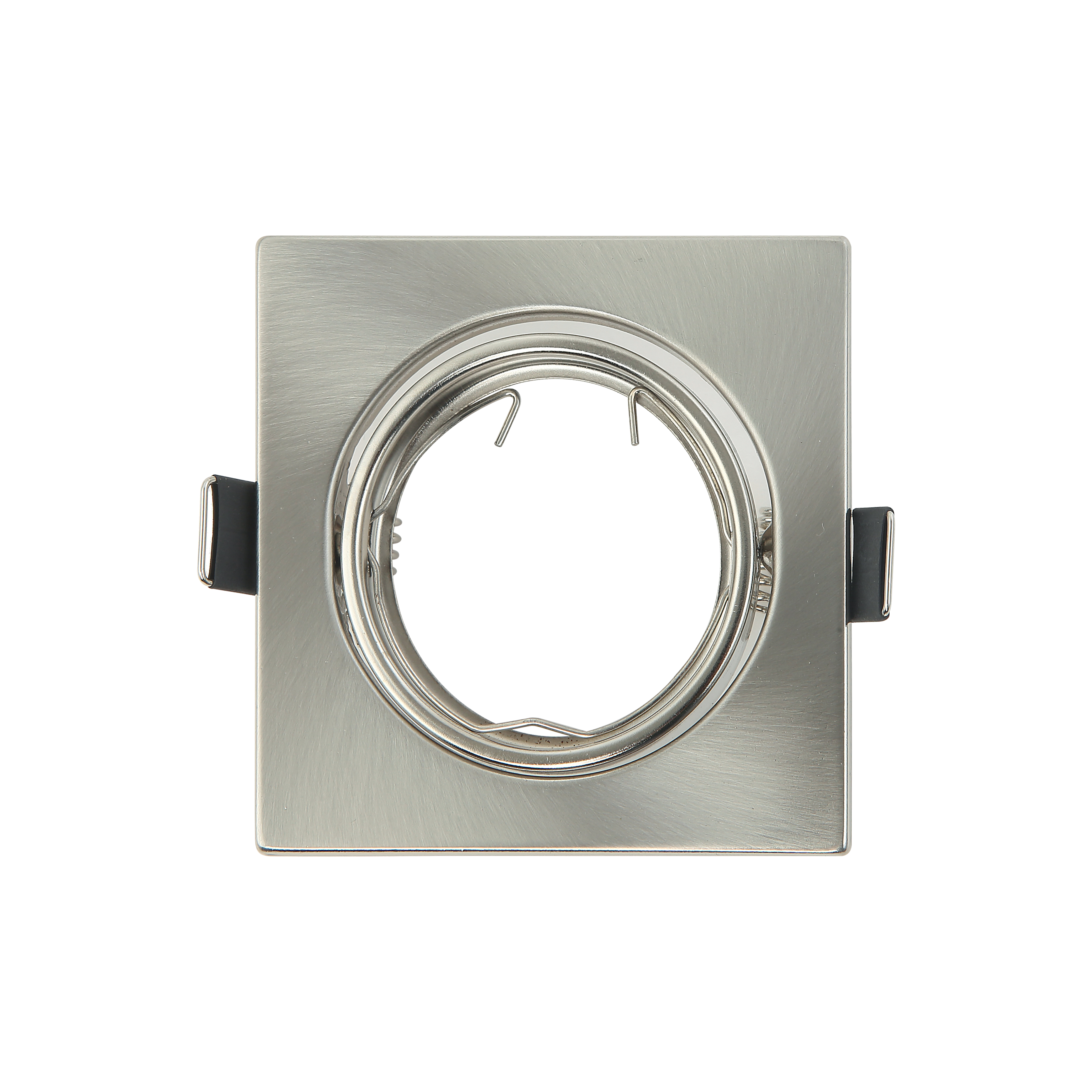 Empotrable Magura Cuadrado Níquel – iluminación interior GU10, metal moderno, Fabrilamp/Abrila, modelo 14428OC03