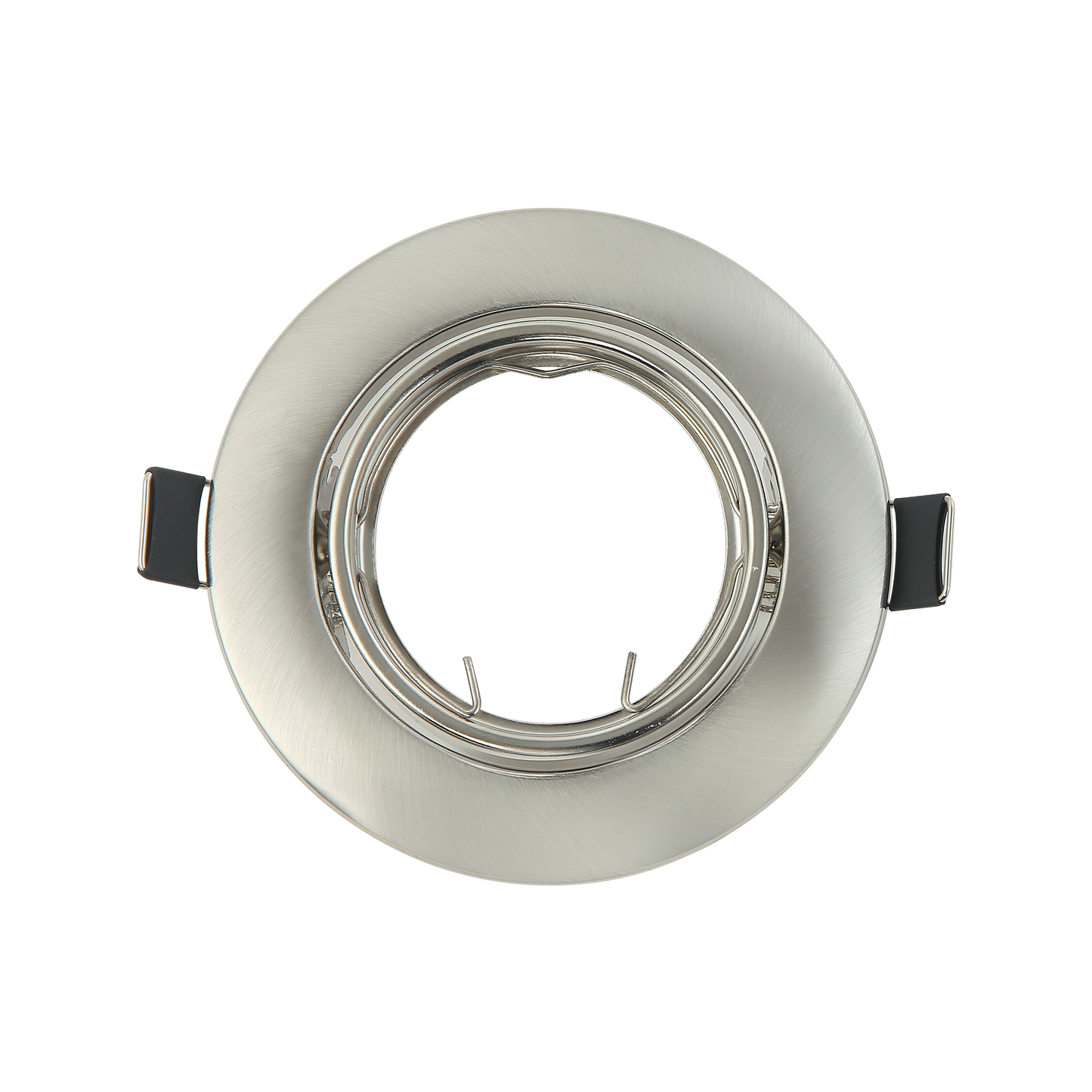 Foco empotrable orientable Magura Níquel, Fabrilamp modelo 14428OR03, iluminación interior en metal níquel