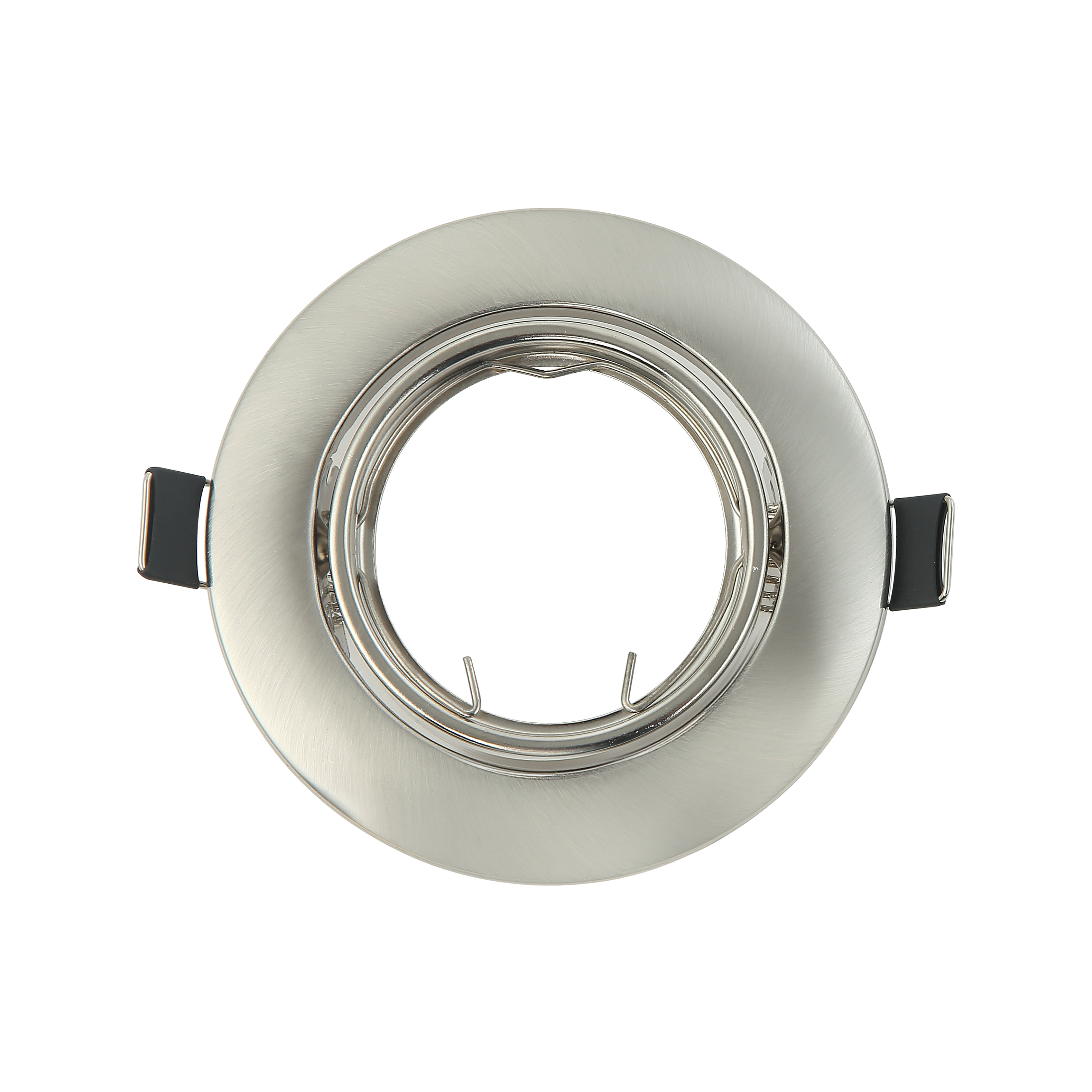 Foco empotrable orientable Magura Níquel, Fabrilamp modelo 14428OR03, iluminación interior en metal níquel