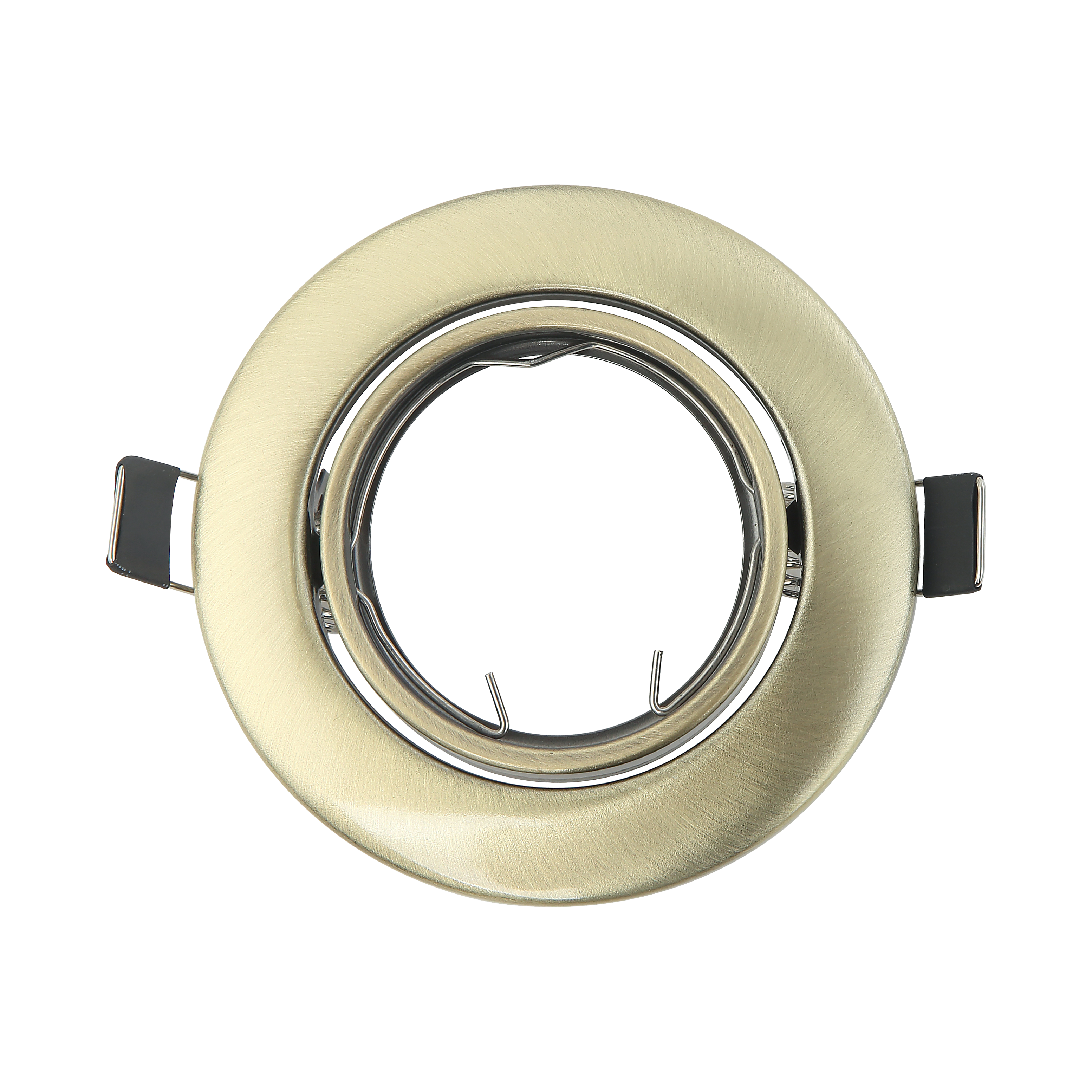 Empotrable orientable de cuero Fabrilamp 14428OR14, iluminación interior GU10, estructura metálica MAGURA para techo.