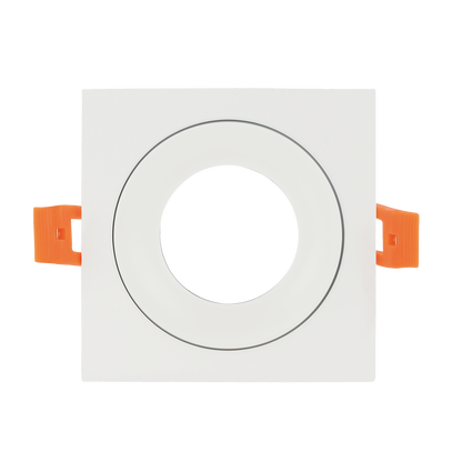 Empotrable Anou Cuadrado Blanco de Fabrilamp 14448CU01, iluminación interior GU10 en aluminio.