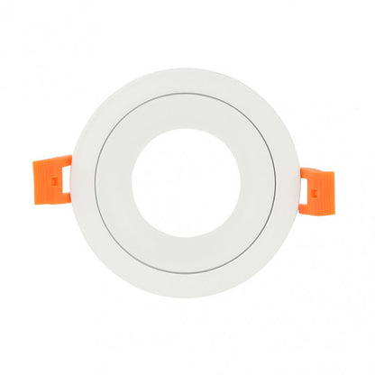 Empotrable ANOU Redondo Blanco – Fabrilamp 14448RE01, aluminio, iluminación interior, GU10, luz directa.
