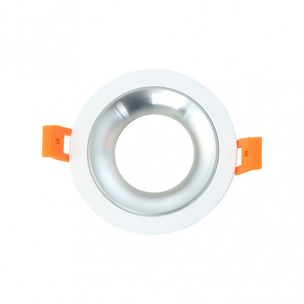 Empotrable ANOU Redondo Blanco/Cromo – Fabrilamp 14448RE46, iluminación interior, luz directa, acabado aluminio