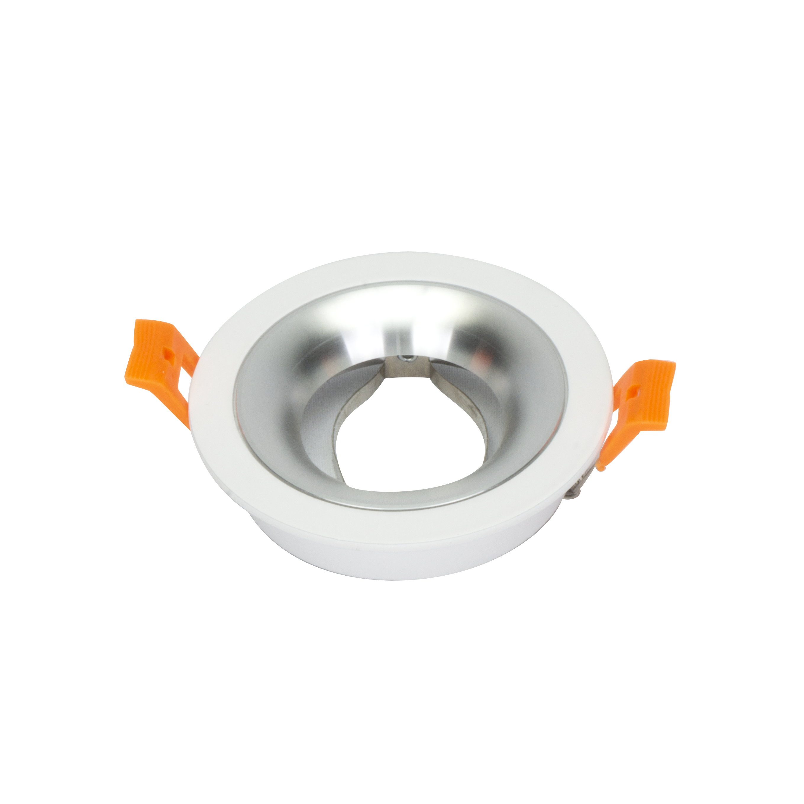 Empotrable ANOU Redondo Blanco/Cromo – Fabrilamp 14448RE46, luminaria de aluminio para interior, iluminacion con luz directa