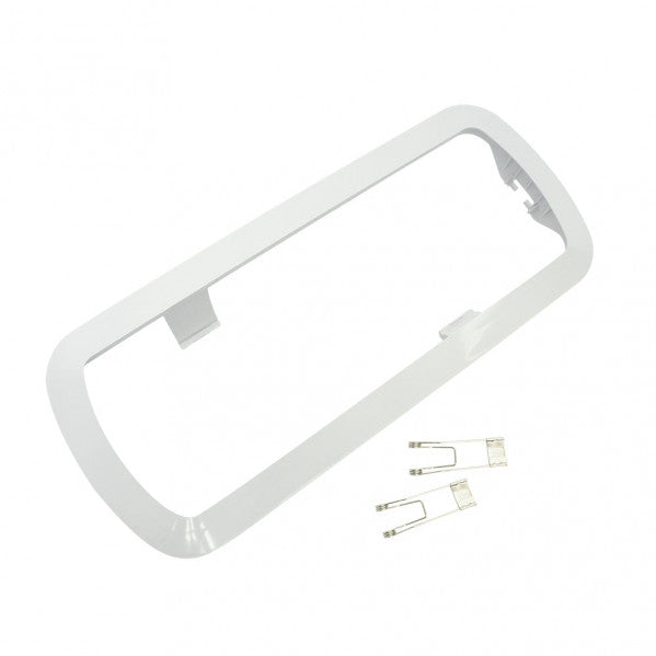 Luz de emergencia encastrable blanca Chalupas (Fabrilamp 1445KIT) para techo, iluminación de seguridad para el hogar en policarbonato