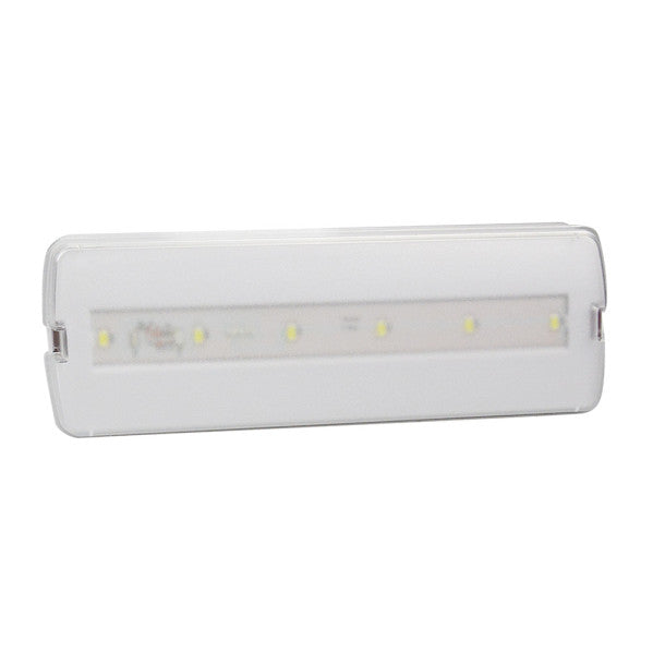 Luz de emergencia Thonet 3W blanca, iluminación técnica LED para interior, oficina y seguridad | Fabrilamp 144680301
