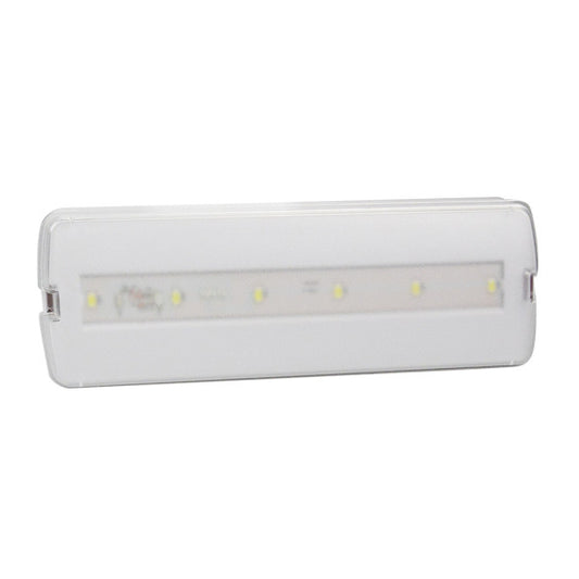 Luz de emergencia Thonet 3W blanca, iluminación técnica LED para interior, oficina y seguridad | Fabrilamp 144680301