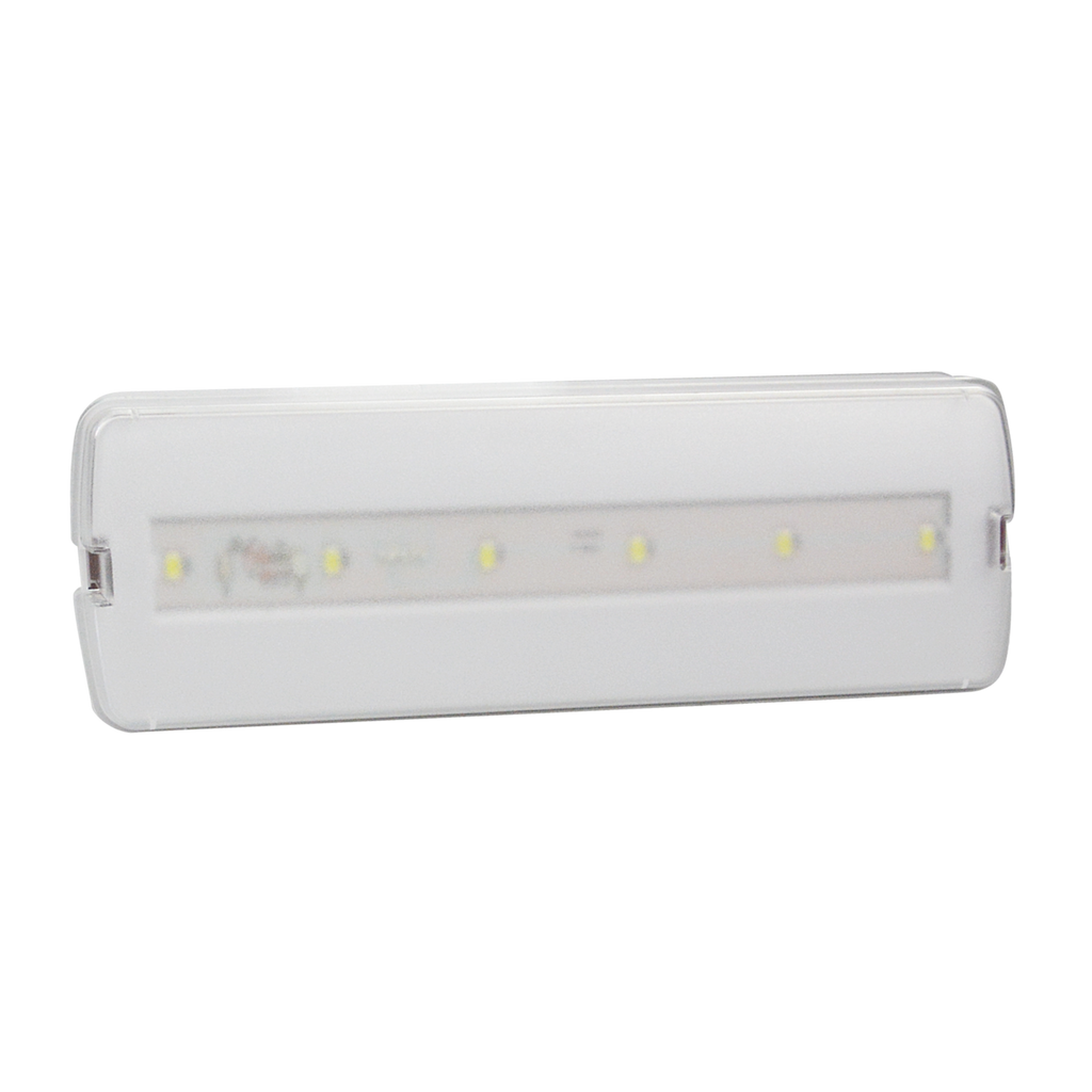 Luz de emergencia Thonet 3W blanca LED para interior, iluminación técnica en oficina y seguridad | Fabrilamp 144680301
