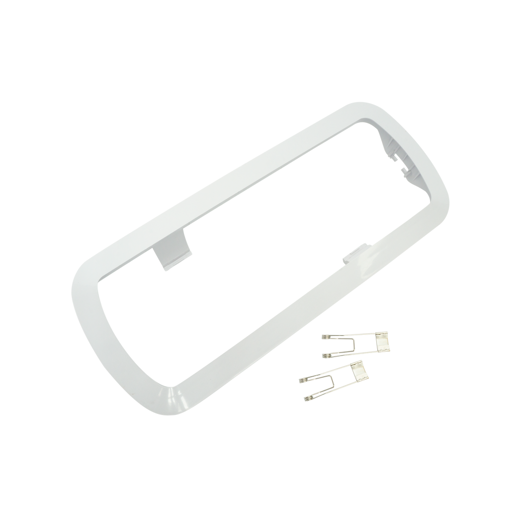 Luz de Emergencia THONET Blanca, empotrada, Fabrilamp 1446KIT-ENCASTRAR, iluminación de seguridad para el hogar en policarbonato