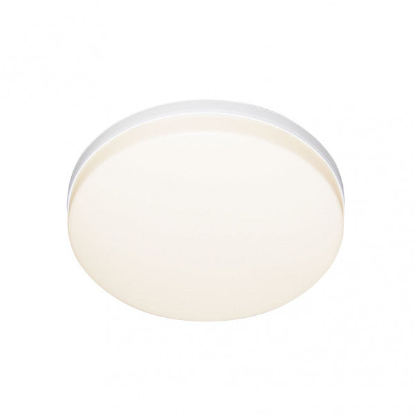 Plafón LED Trueno 36W blanco redondo de Fabrilamp, iluminación interior, ahorro energético, modelo 145793601