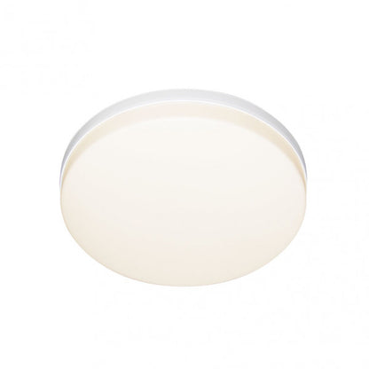 Plafón LED Trueno 36W blanco redondo de Fabrilamp, iluminación interior, ahorro energético, modelo 145793601