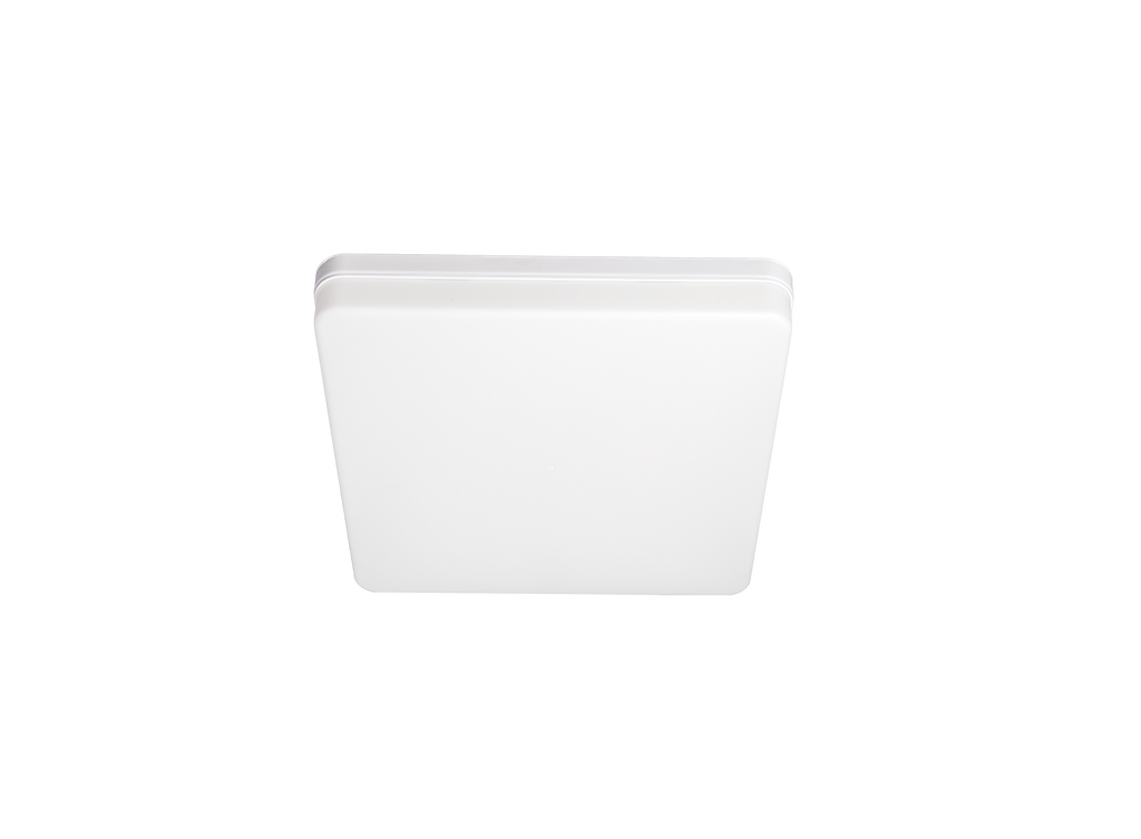 Plafón LED FUTURO 18W blanco cuadrado, iluminación interior moderna y ahorro energético | Fabrilamp