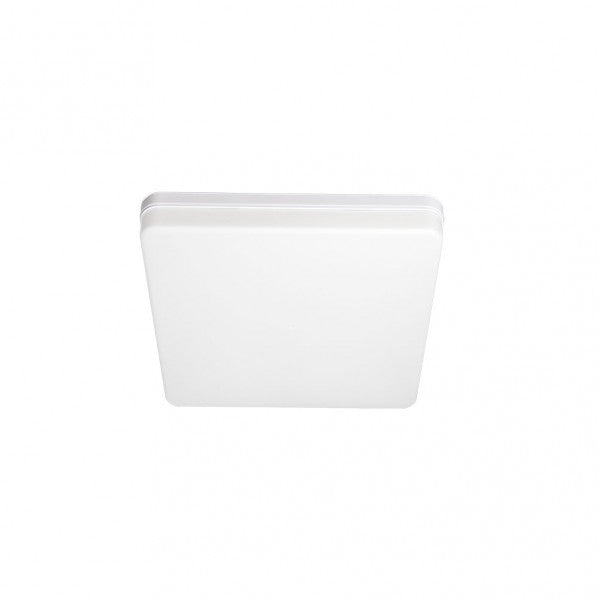 Plafón LED Futuro 24W blanco cuadrado de Fabrilamp – iluminación interior LED para baño y cocina (código 145882401)