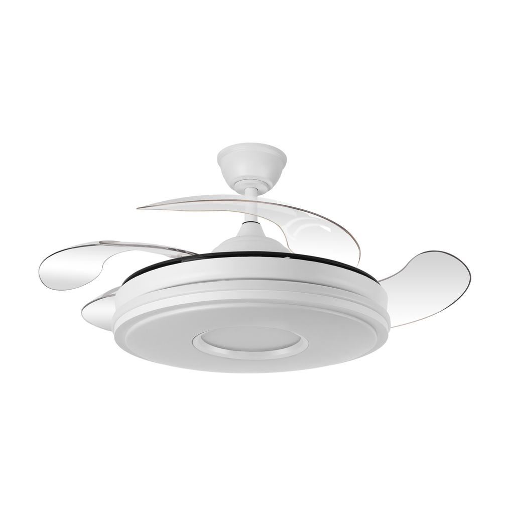 Alt Image Optimizado:

`Ventilador de techo Dani Blanco 107cm con luces integradas y ahorro de energía, mando a distancia y aspas retráctiles`

motivos:
- Incorpora características clave: blanco, 107cm, luces integradas, ahorro de energía, mando a distancia, y aspas retráctiles
- Incluye palabras clave relevantes tanto del título como de las etiquetas del producto.