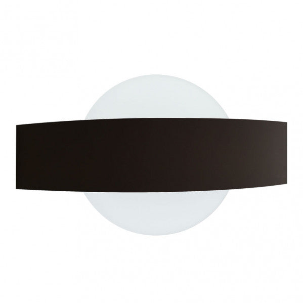 Aplique de pared ARCO negro de 8W 4000K LED, modelo Abrila 171162109, diseño moderno para iluminación interior doméstica y decoración minimalista.