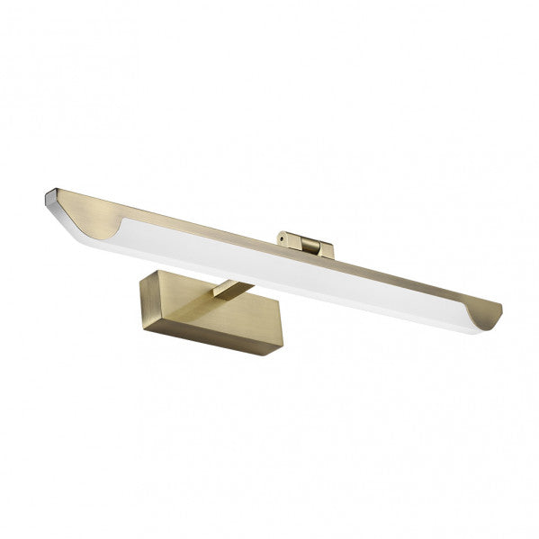 Aplique de pared Greco en cuero por Abrila, modelo AI2 12W 4000K luz neutra LED, diseño moderno de metal y cuero para decoración interior doméstica, iluminación contemporánea 171861414