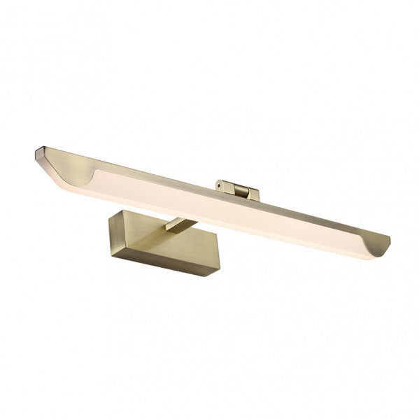 Aplique de pared Greco en cuero por Abrila, modelo 12W 4000K LED, diseño moderno de iluminación interior doméstica con estructura de metal, ideal para decoración minimalista (código 171861414)