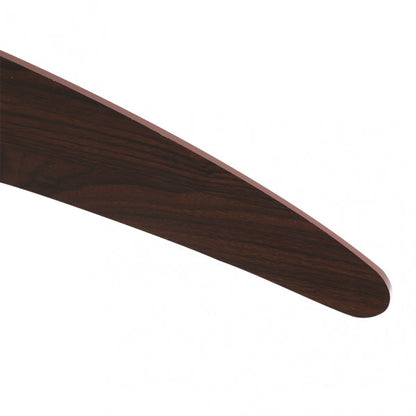 Ventilador de techo Klod en acabado cuero cerezo de 117 cm de Abrila modelo 173692436 con motor DC, 6 velocidades, mando a distancia y temporizador para interior doméstico