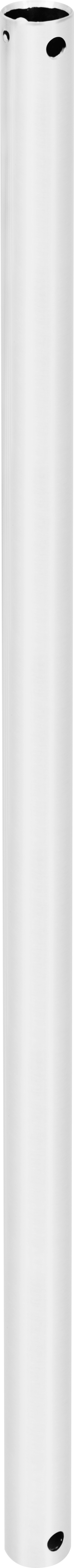 Tija de extensión extensible para ventilador de techo blanca de 50 cm Abrila, fabricada en metal duradero para uso doméstico interior, modelo 176792101 compatible con ventiladores AI2, accesorio ideal para aumentar la altura de instalación.
