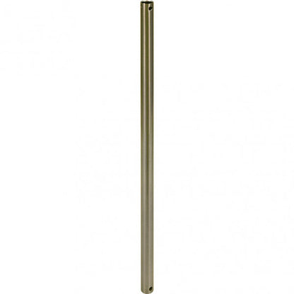 Tija de extensión para ventilador de techo de 50 cm en cuero genuino, modelo Abrila 176792114, accesorio extensible AI2 para repuestos domésticos en interiores, estructura metálica resistente y elegante diseño en cuero para ventiladores de techo.