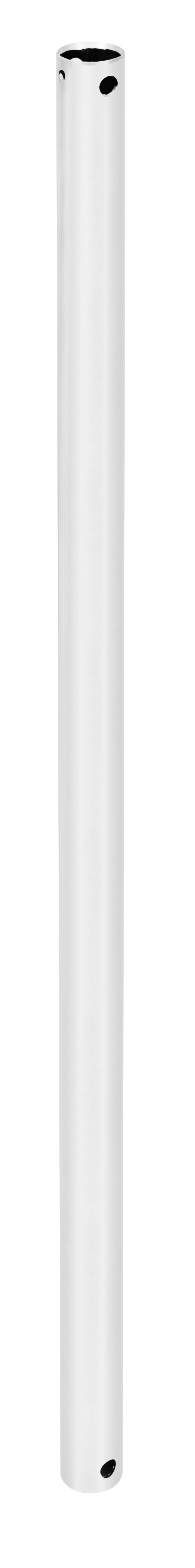 Tija extensión ventilador techo blanca de metal Abrila 50x2.6 cm, accesorio extensible AI2 para repuestos domésticos de interior, modelo 176792601