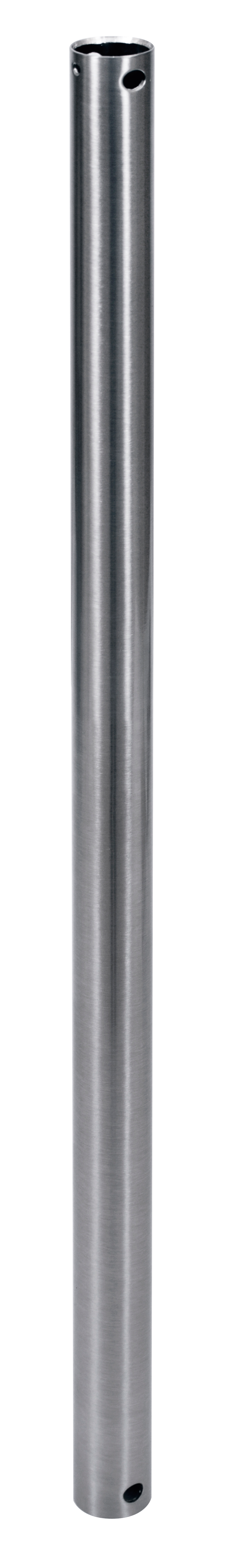 Tija de extensión para ventiladores de techo en níquel, 50 cm, modelo Abrila 176792603, accesorio extensible de metal para instalación interior doméstica AI2.