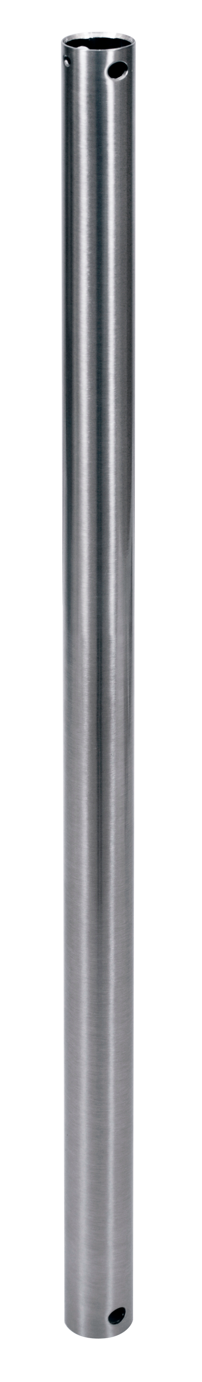 Tija de extensión para ventiladores de techo en níquel, 50 cm, modelo Abrila 176792603, accesorio extensible de metal para instalación interior doméstica AI2.