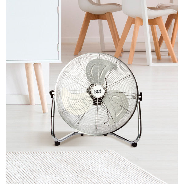 alti=Ventilador industrial Libis 120W cromo de 55cm con 3 velocidades y cabezal orientable - Abrila - LIBIS modelo 180971220