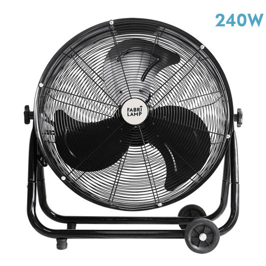 Estas son algunas opciones para el texto alternativo (alt image) optimizado para SEO del producto descritos. Puedes elegir uno u otro según tus preferencias.

1. **Breve y conciso:**
   `Ventilador industrial Poniente 240W Negro de Abrila, modelo 181371109, en aluminio y metal orientable`

2. **Incluyendo características específicas:**
   `Ventilador industrial Poniente 240W en negro, modelo 181371109, de Abrila con ruedas, orientable, y tres velocidades para uso doméstico interior`

3. **Option 3: Con toda