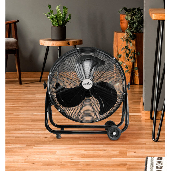 A continuación se presenta el texto necesario como parte del atributo alt y title para optimizar una imagen de este producto para SEO:

ALT: Ventilador Industrial Poniente 240W Negro Abrila 181371109. Ventilador a tres velocidades con ruedas, orientable de aluminio y metal. Puerta fuerte y orientable para aire industrial.

TITLE: Ventilador Industrial Poniente 240W Negro Abrila 181371109. Ventilador industrial de tres velocidades de uso doméstico. Abrila PN: 181371109.