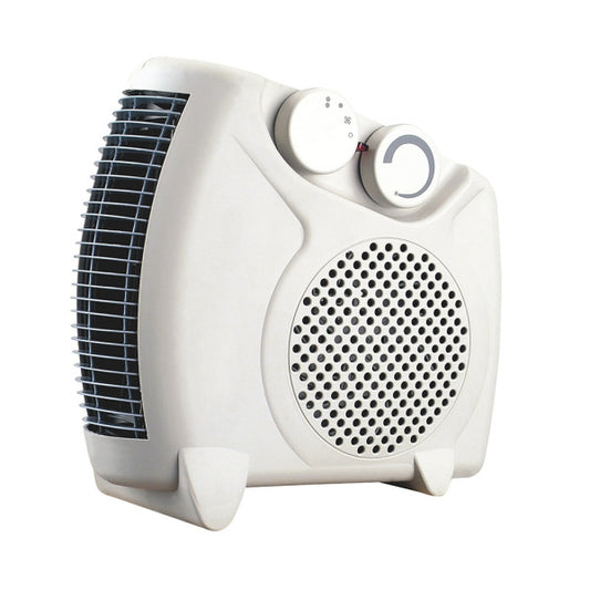 Termoventilador Elec Grato 2000W blanco de Abrila, calefacción doméstica para interior con termostato regulable, fabricado en policarbonato resistente modelo 198212001