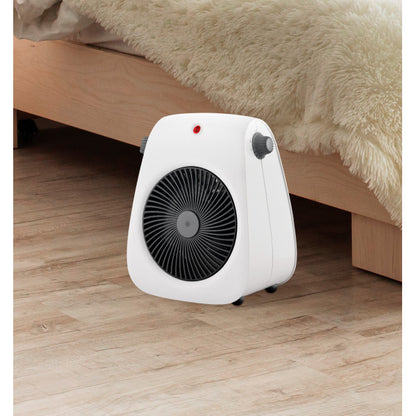 Termoventilador Estilo 2000W Blanco de Abrila, calefacción portátil para interior doméstico en policarbonato, modelo 198712001 AI2, diseño moderno y eficiente.