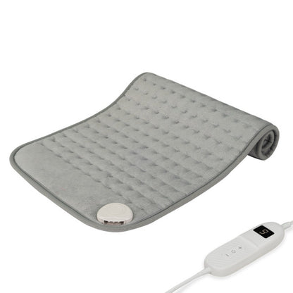 Almohadilla eléctrica Torrejon Gris 100W de Abrila, calefacción textil lavable en poliéster para uso doméstico con ahorro de energía y seguridad AI2