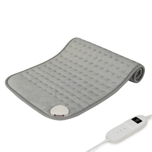 Almohadilla eléctrica Torrejon Gris 100W de Abrila, calefacción textil lavable en poliéster para uso doméstico con ahorro de energía y seguridad AI2