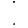 Colgante Puja accesorio de iluminación en metal negro de Abrila modelo 201191C09 con casquillo E27, ideal para decoración interior doméstica