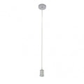 Accesorio colgante Puja 1xE27 en acabado cromo de Abrila (modelo 201191C20), lámpara de metal para decoración de interiores domésticos, ideal para iluminación colgante con casquillo E27.