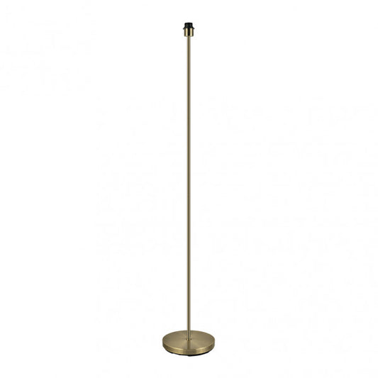 Pie de lámpara Cara de Abrila con base de cuero y metal, altura 148 cm, casquillo E27, diseño moderno para decoración interior doméstica en salón, accesorio de iluminación estilo ai2.