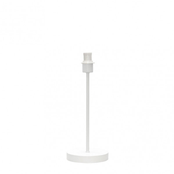 Armazón sobremesa blanca Abrila modelo 20137SO01, diseño minimalista en metal con cara 1xE14, dimensiones 33x13x13 cm, accesorio de iluminación interior para decoración doméstica.