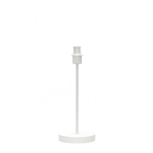 Armazón sobremesa blanca Abrila modelo 20137SO01, diseño minimalista en metal con cara 1xE14, dimensiones 33x13x13 cm, accesorio de iluminación interior para decoración doméstica.