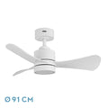 Aquí tienes un texto optimizado para el atributo alt del Imagen de este producto:

    Ventilador de techo moderno Zepelin blanco 18W de Abrile, ahorra energía con motor DC, incluye luz LED, ideal para interiores domésticos, hecho de metal y policarbonato.

Esto incorpora las palabras clave necesarias para mejorar el SEO y proporciona una descripción clara y concisa del producto.