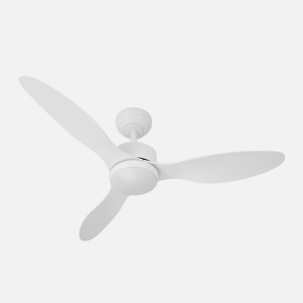 `alt=Ventilador de Techo Serpa 24W Blanco con 6 Velocidades y LED Integrado por Abrila - AI2`