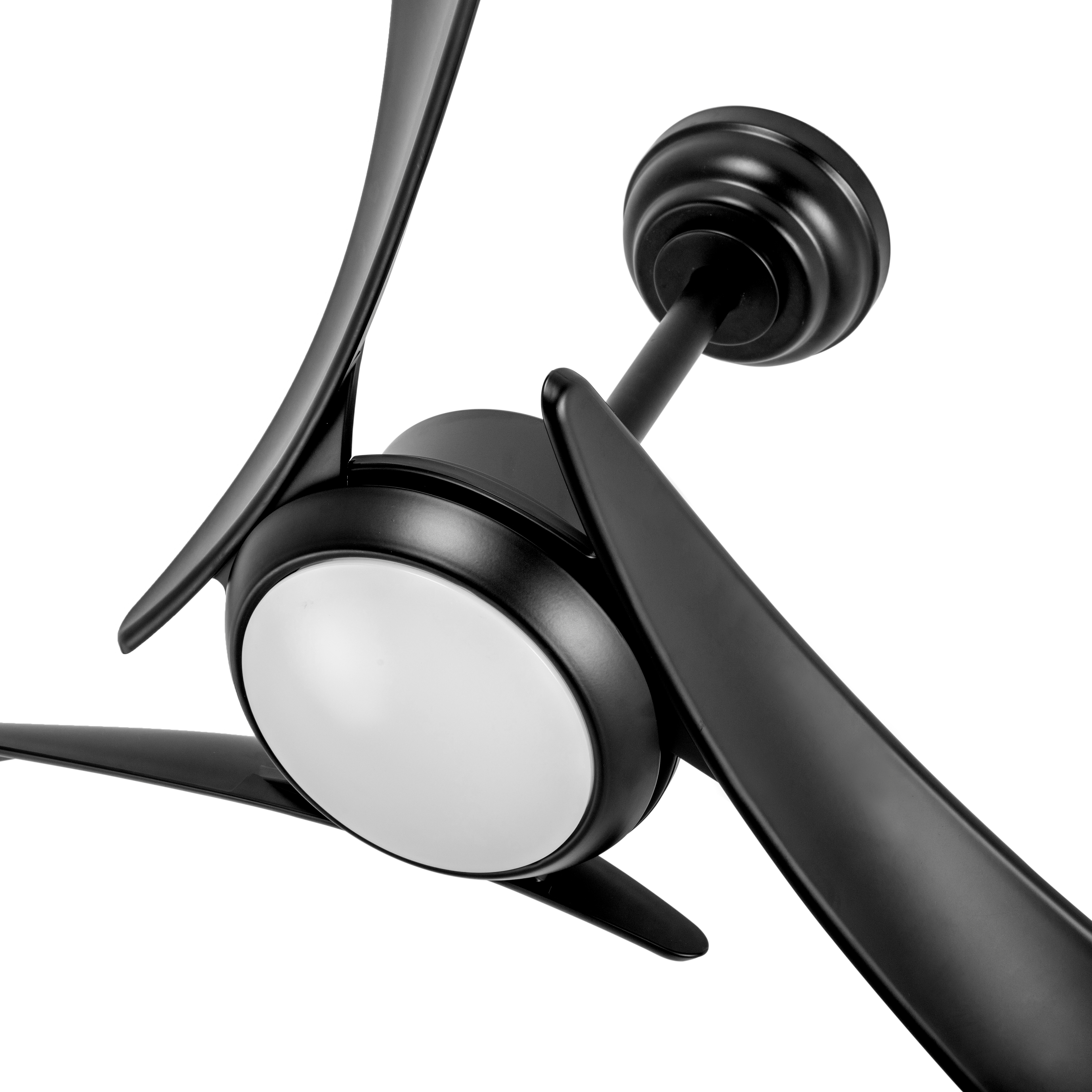 Alt Image:
Ventilador de techo DC Tarento negro 132 cm con LED integrado, regulable y temporizador, modelo Abrila 209691309 para interiores