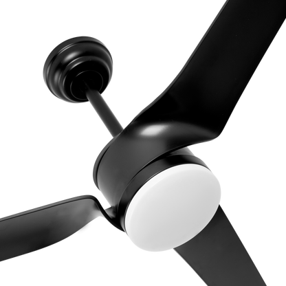 ```html
<img src=ruta-de-la-imagen.jpg alt=Ventilador de techo Montijo 24W Negro de 132cm con control remoto y LED integrado por Abrila. Ahorro de energía AI2 para uso interior doméstico.>
```