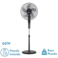 Alt Image: Ventilador de Pie Rayo Gris/Negro Abrila con Remoto y Temporizador - Ventiladores Domésticos

---

Recuerda que para mejorar el SEO es importante ser descriptivo, pero conciso. Utiliza palabras clave relevantes sin redundancias innecesarias.