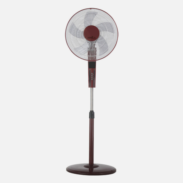 ```
alt=Ventilador de pie Abrila Raio Burdeos/Negro 60W con mando a distancia y temporizador
```