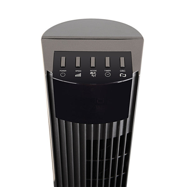 `alt=Ventilador torre Príncipe Plata 50W Abrila, oscilante con mando remoto y temporizador, ideal para interior doméstico`

Este `alt text` incluye las palabras clave más importantes y describe claramente el producto, ayudando a mejorar el SEO de la imagen.