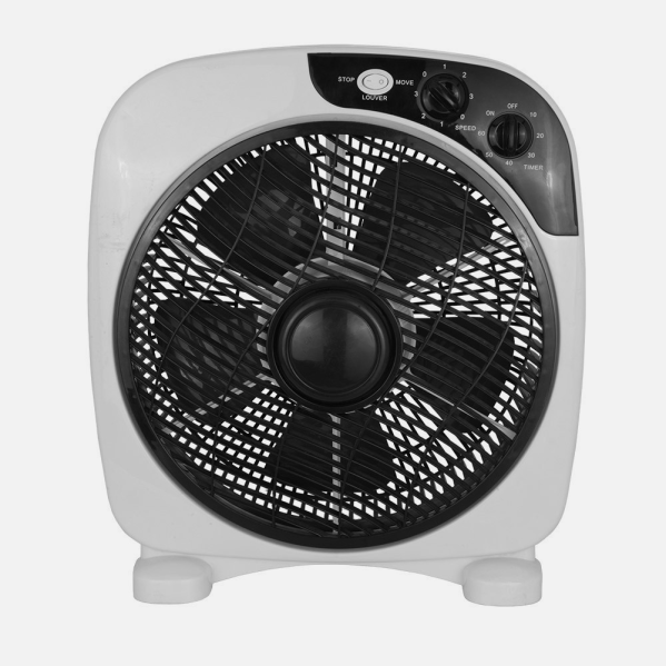 Aquí tienes un texto optimizado para el atributo `alt` del img de este producto:

Ventilador Sobremesa Borja 45W Blanco y Negro de Abrila con 3 Velocidades y Temporizador en Policarbonato para Uso Interior Domestico