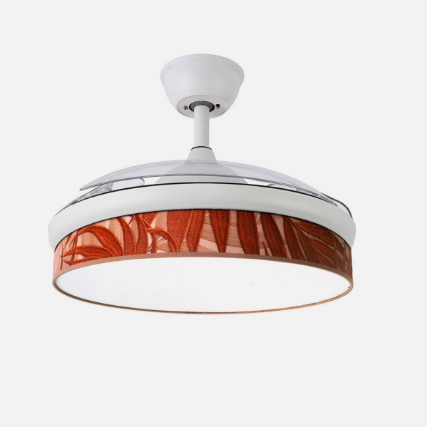 Ventilador Techo DC Moda Blanco de Abrila Multifuncional para Interior, con Aspas Retráctiles y LED Integrado, Ideal para Verano e Invierno - AI2, 212490201