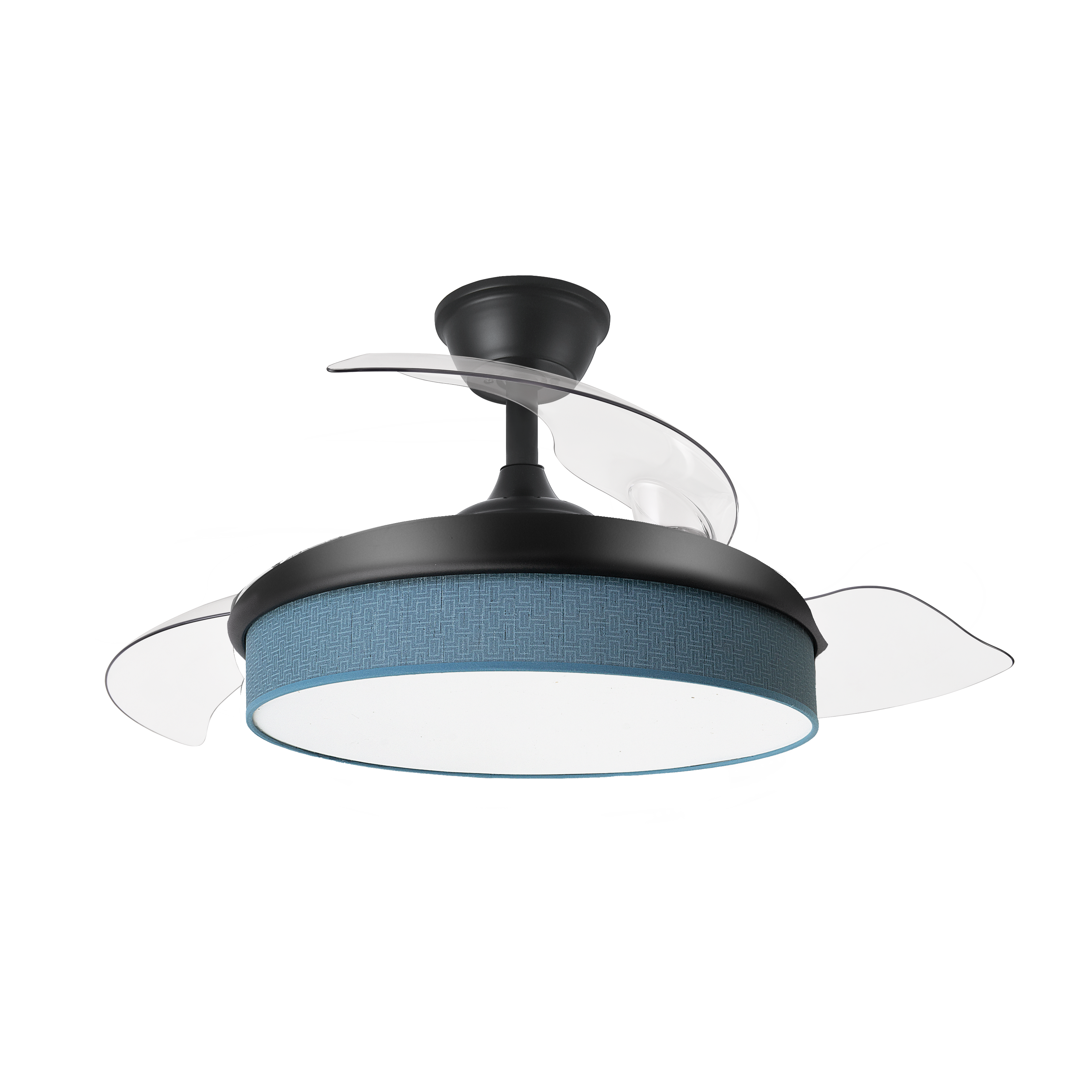 Aquí tienes algunas opciones de texto alternativo (alt img) optimizado para SEO para el producto descrito:

1. Ventilador de techo negro/azul con motor DC y consumo de 72W, con LED integrado y aspas retráctiles de la línea Moda de Abrirla. Ideal para interiores y ahorro de energía. 212490809

2. Ventilador de techo DC Moda, modelo Abrirla, en color negro/azul. 72W y aspas retráctiles para espacios interiores. Con LED integrado y motor DC para máximo ahorro de energía y eficiencia. Referencia: 212490809.

3.