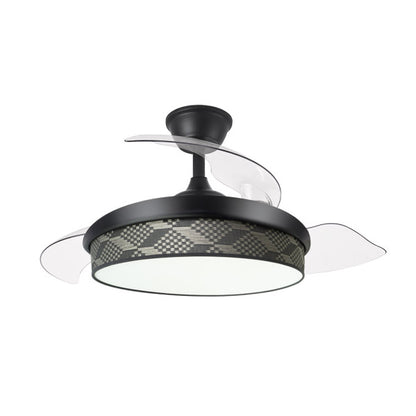 Ventilador de techo DC Moda en negro/gris, 72W, marca Abrila, modelo 212491109.
Ventilador de techo moderno en negro y gris, 72W de la marca Abrila con eficiencia energética gracias a su motor DC. Incluye iluminación LED integrada, aspas retráctiles para un diseño elegante y compacto, y control mediante mando remoto. Ideal para uso doméstico en interiores.